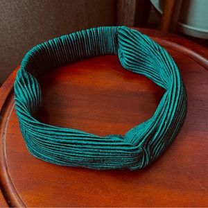 Target A New Day Pleated Velvet Headwrap in Teal